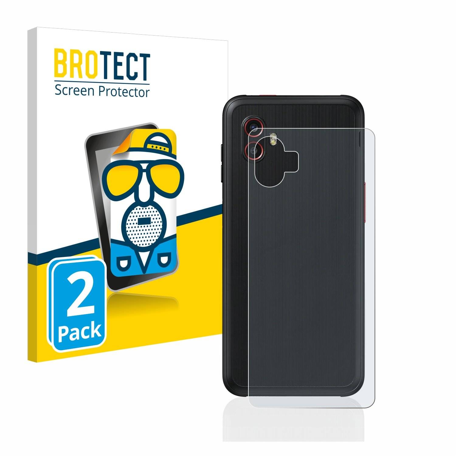 2x BROTECT Matte Displayschutzfolie für Samsung Galaxy Xcover 6 Pro Enterprise Edition