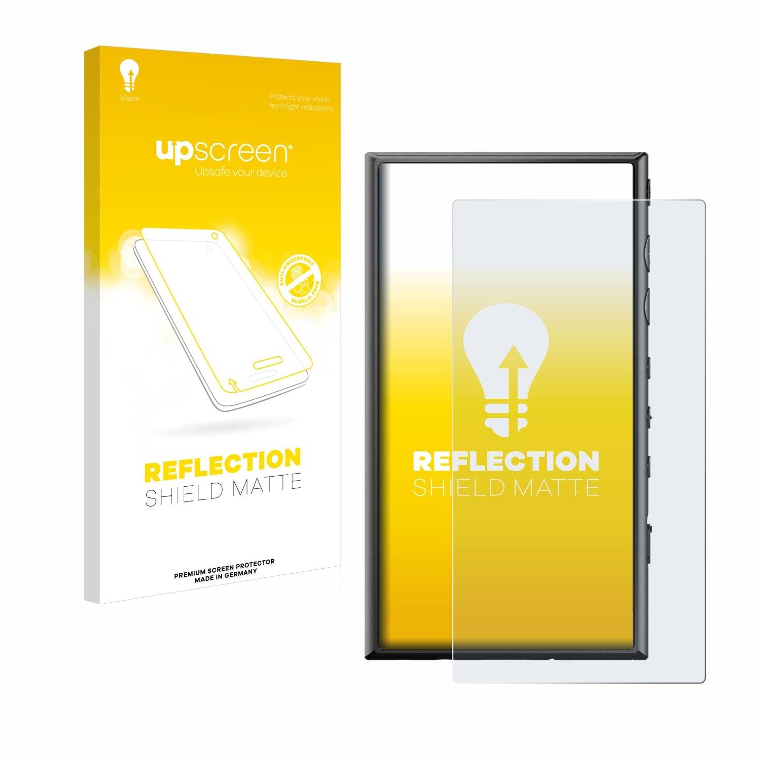 upscreen Reflection Shield Matte Premium Displayschutzfolie für Sony
