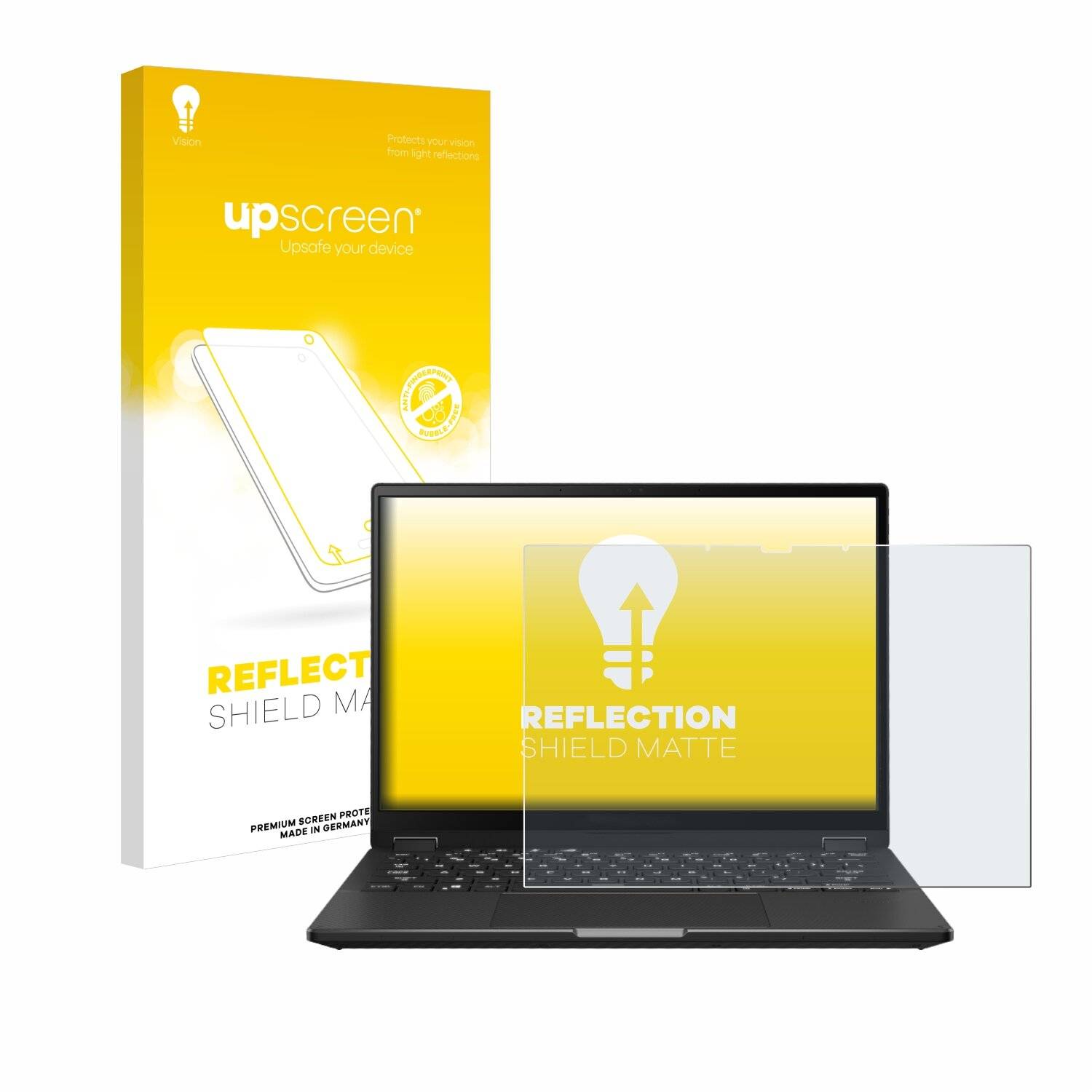 upscreen Reflection Shield Matte Premium Displayschutzfolie für Asus ROG Flow X13