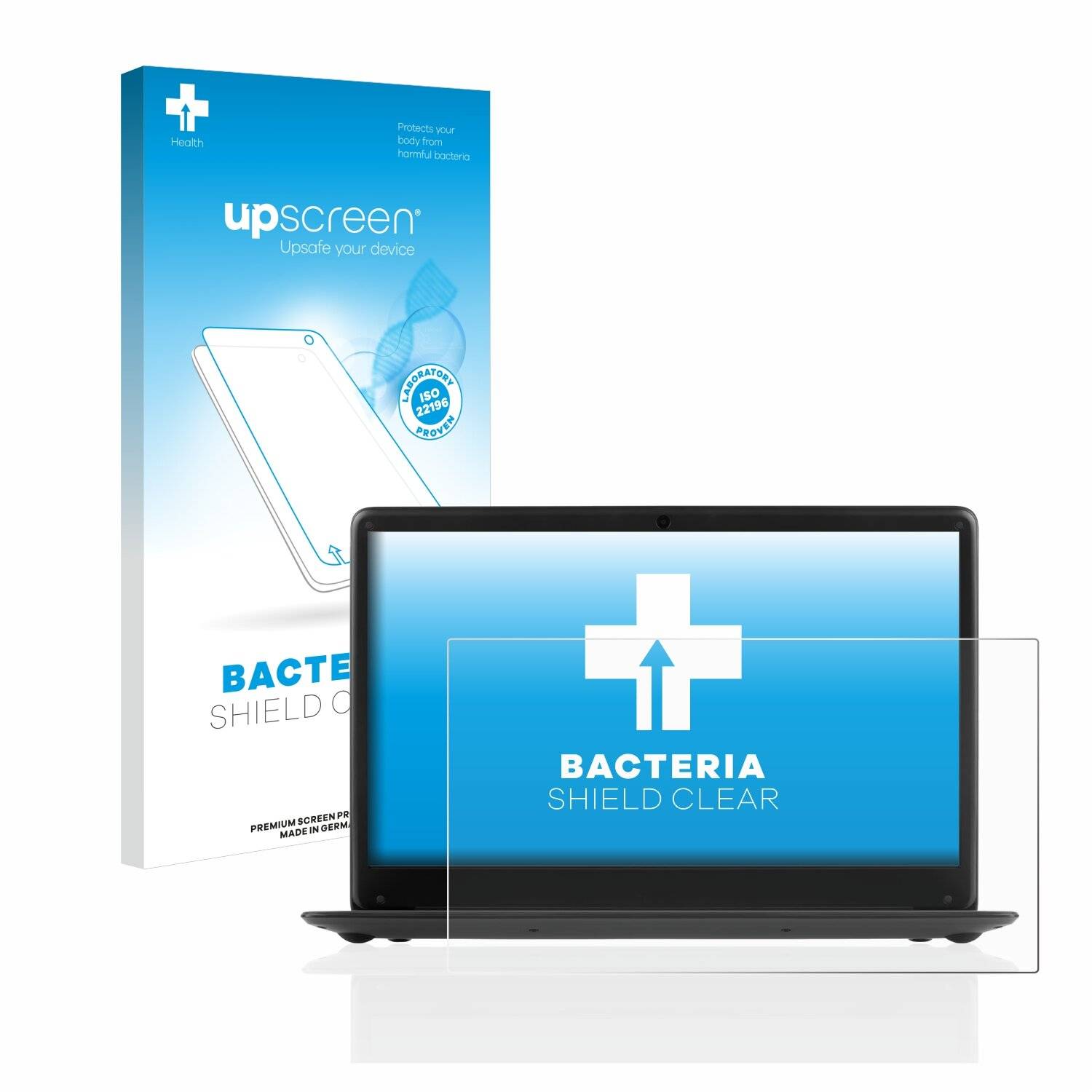 upscreen Bacteria Shield Clear Premium Antibakterielle Displayschutzfolie für Krüger&Matz