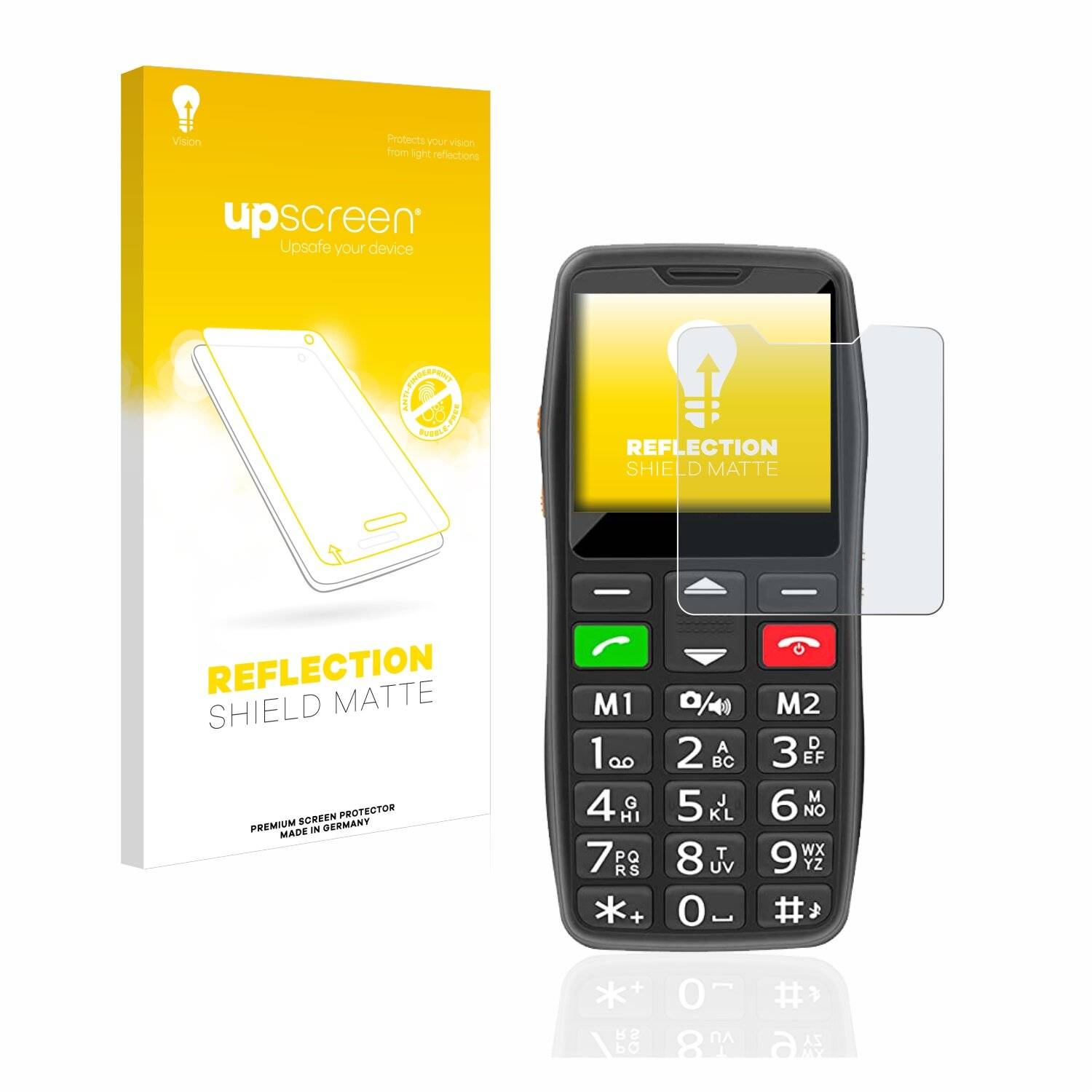 upscreen Reflection Shield Matte Premium Displayschutzfolie für TOKVIA