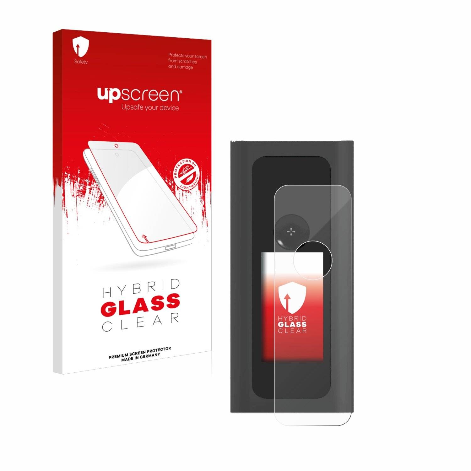 upscreen Hybrid Glass Clear Premium Schutzglas Folie für Bold 2 Graphene