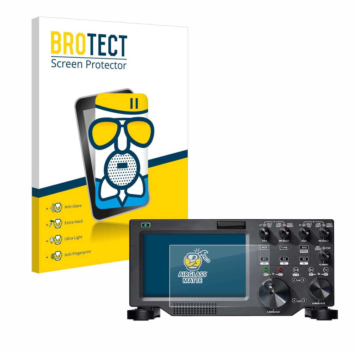 BROTECT AirGlass Matte Schutzglas Folie für FlexRadio Maestro Control Console for the