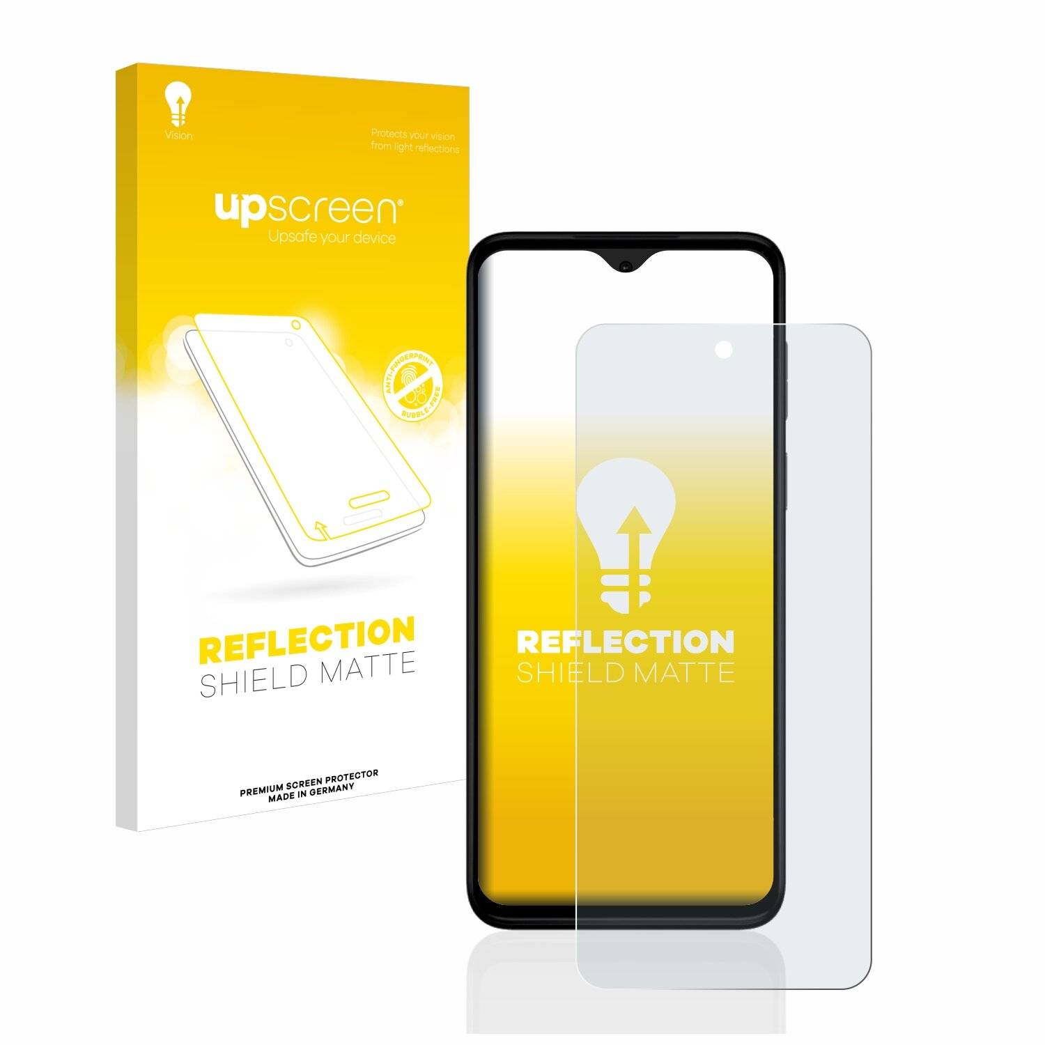 upscreen Reflection Shield Matte Premium Displayschutzfolie für Motorola Moto G Stylus