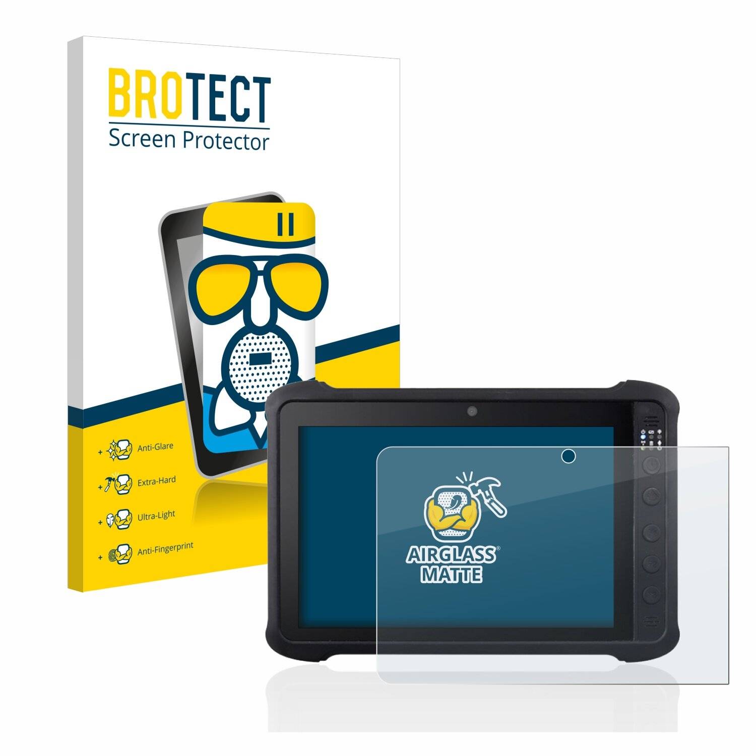 BROTECT AirGlass Matte Schutzglas Folie für Winmate M900P