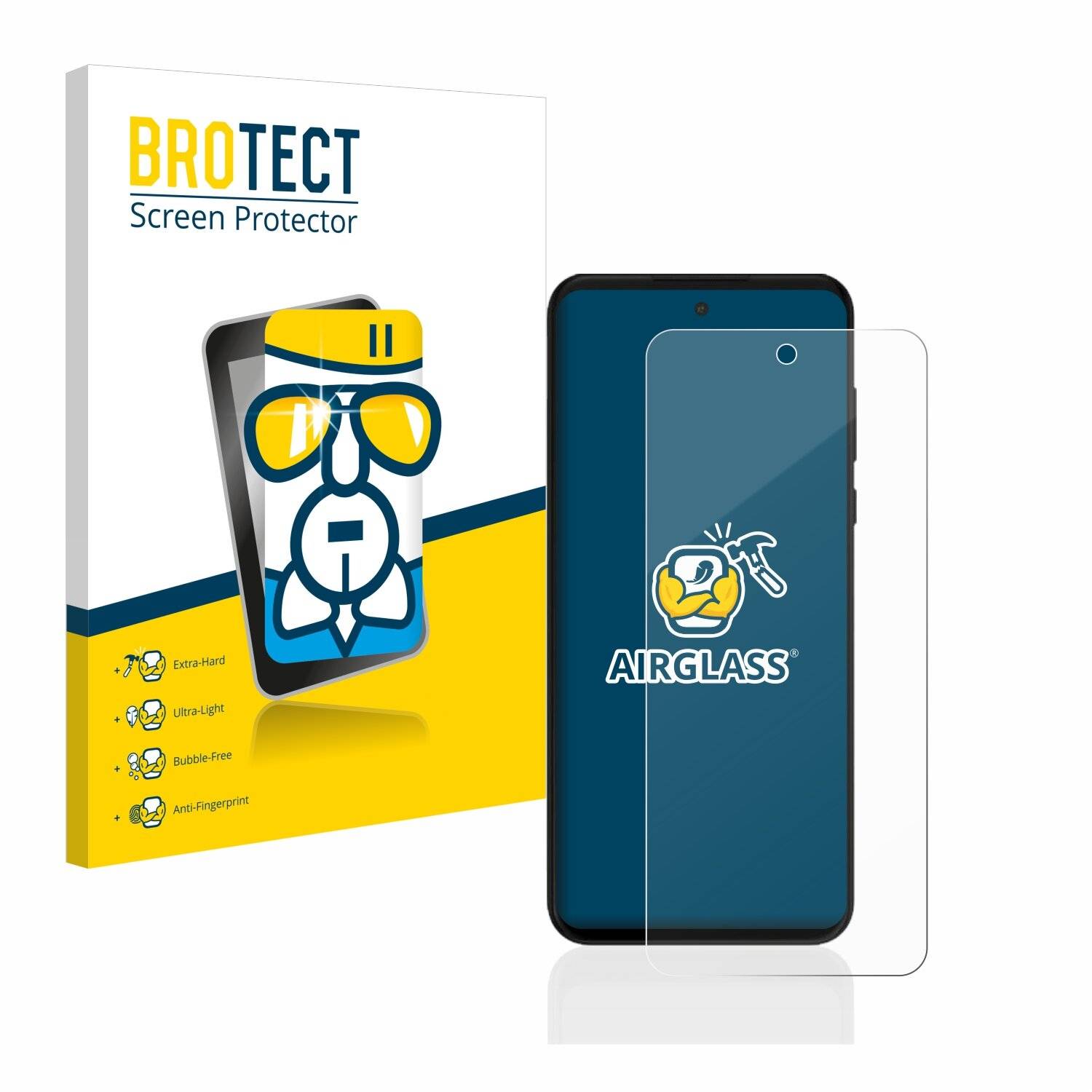 BROTECT AirGlass Schutzglas Folie für Motorola Moto G Power