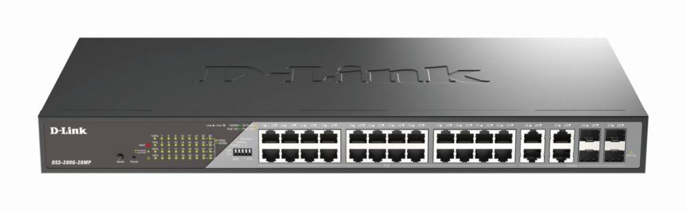 3 Stk. DLink Deutschland 28-Port Gigabit Switch DSS-200G-28MP/E