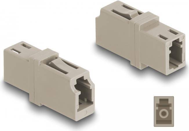 DeLOCK 87986 LWL-Steckverbinder LC 1 Stück(e) Beige (87986)