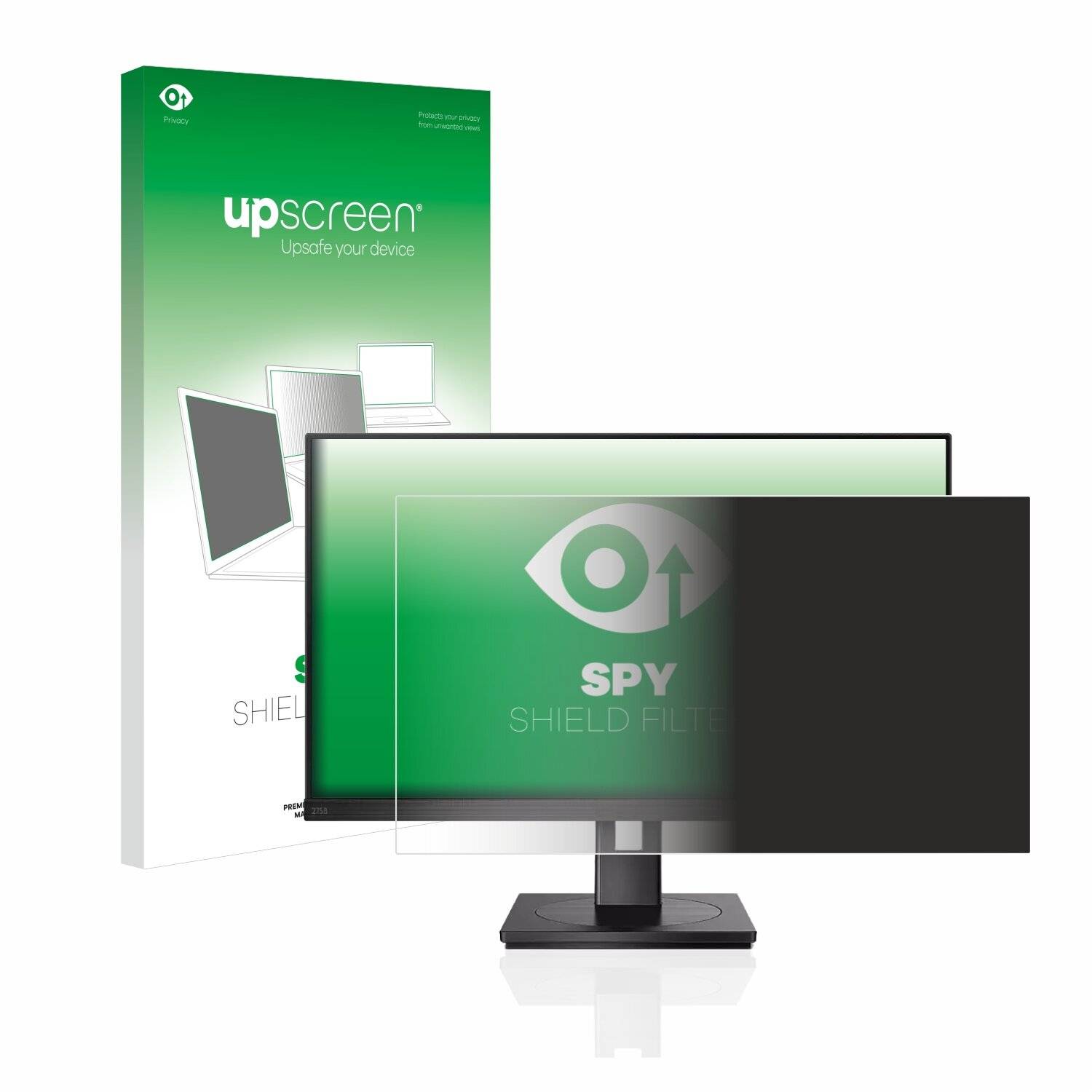 upscreen Spy Shield Filter Premium Blickschutzfilter für Philips 275B1