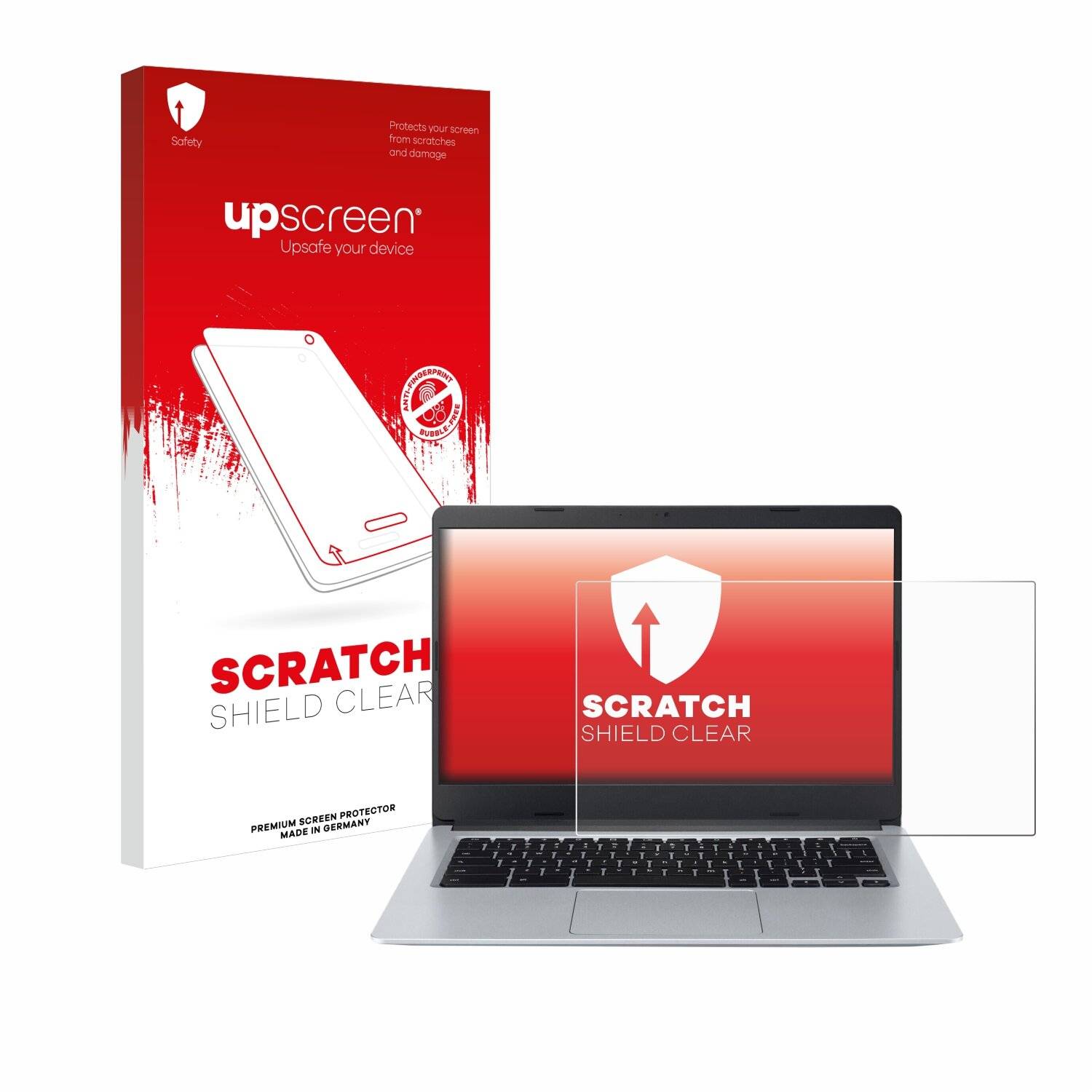 upscreen Scratch Shield Clear Premium Displayschutzfolie für Acer Chromebook Spin 314