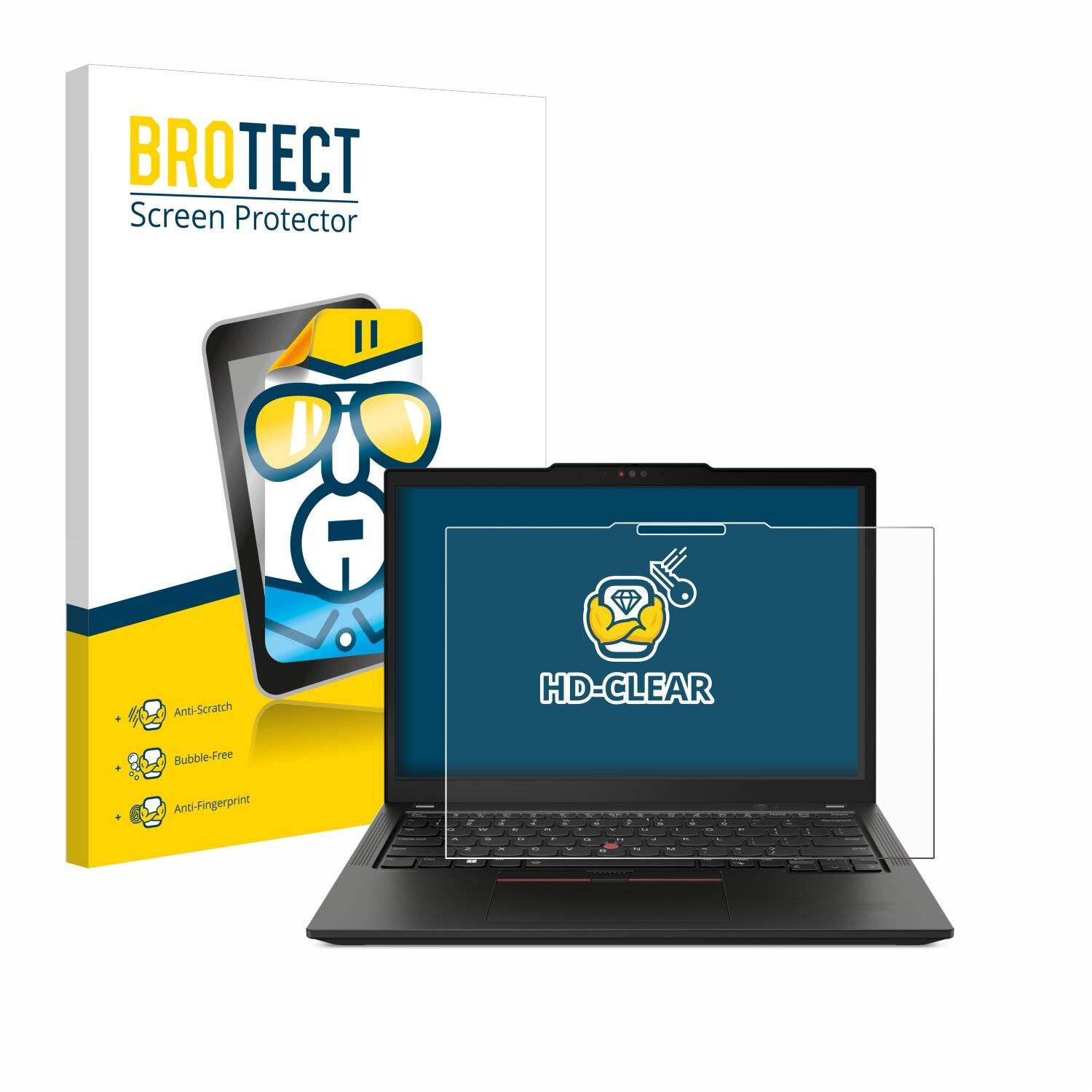 BROTECT HD-Clear Displayschutzfolie für Lenovo ThinkPad X13 Yoga Gen