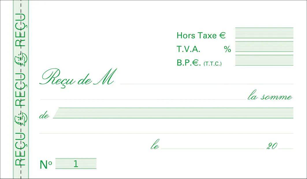 Exacompta 20x RECEIVE BOOK DUPLICATE 148X105 CARB. 50S - 23172E