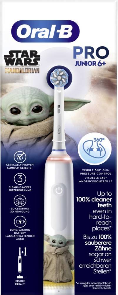 ORAL-B Zahnbürste Junior Pro Grogu/Sta