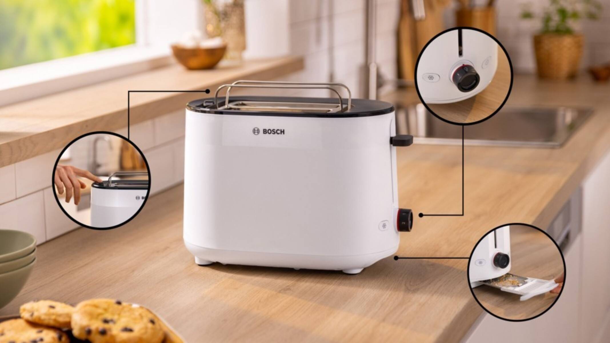 Bosch SDA Toaster TAT2M121 ws