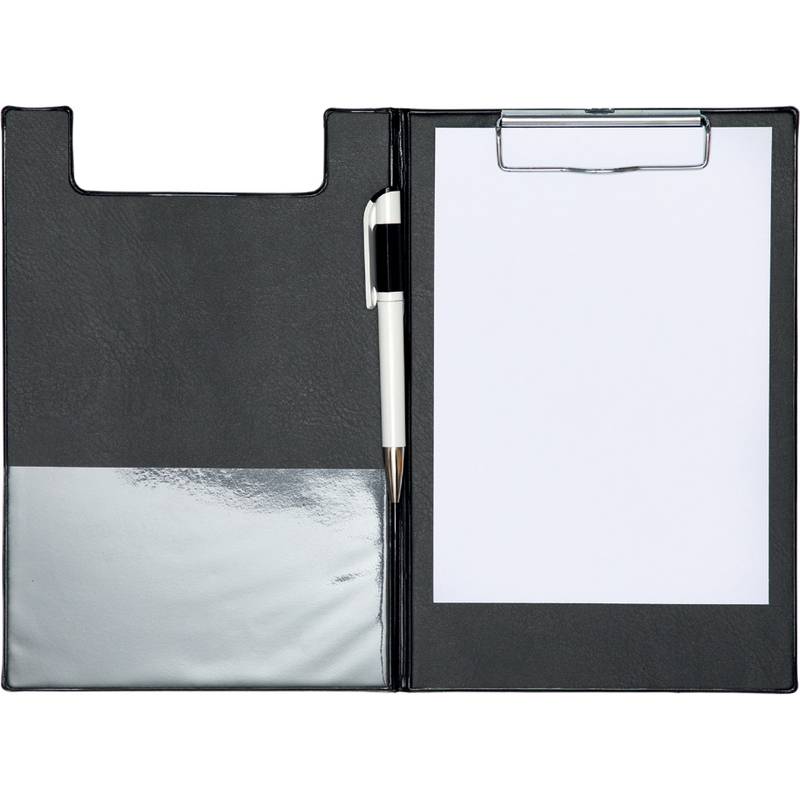 MAUL Klemmbrett-Mappe mit PVC-Folienüberzug, DIN A5, schwarz
