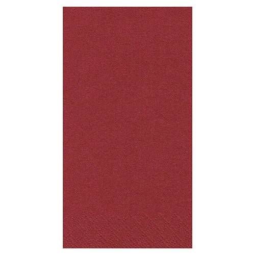 250 Servietten, 3-lagig 1/8-Falz 33 cm x 33 cm bordeaux. Material: Tissue. Farbe: bordeaux