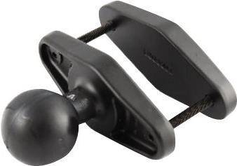 ZEBRA RAM 10,20cm (4'') MAX WIDTH SQUARE RAIL B WITH 2.25'' DIA BALL (RAM-D-247U-4)