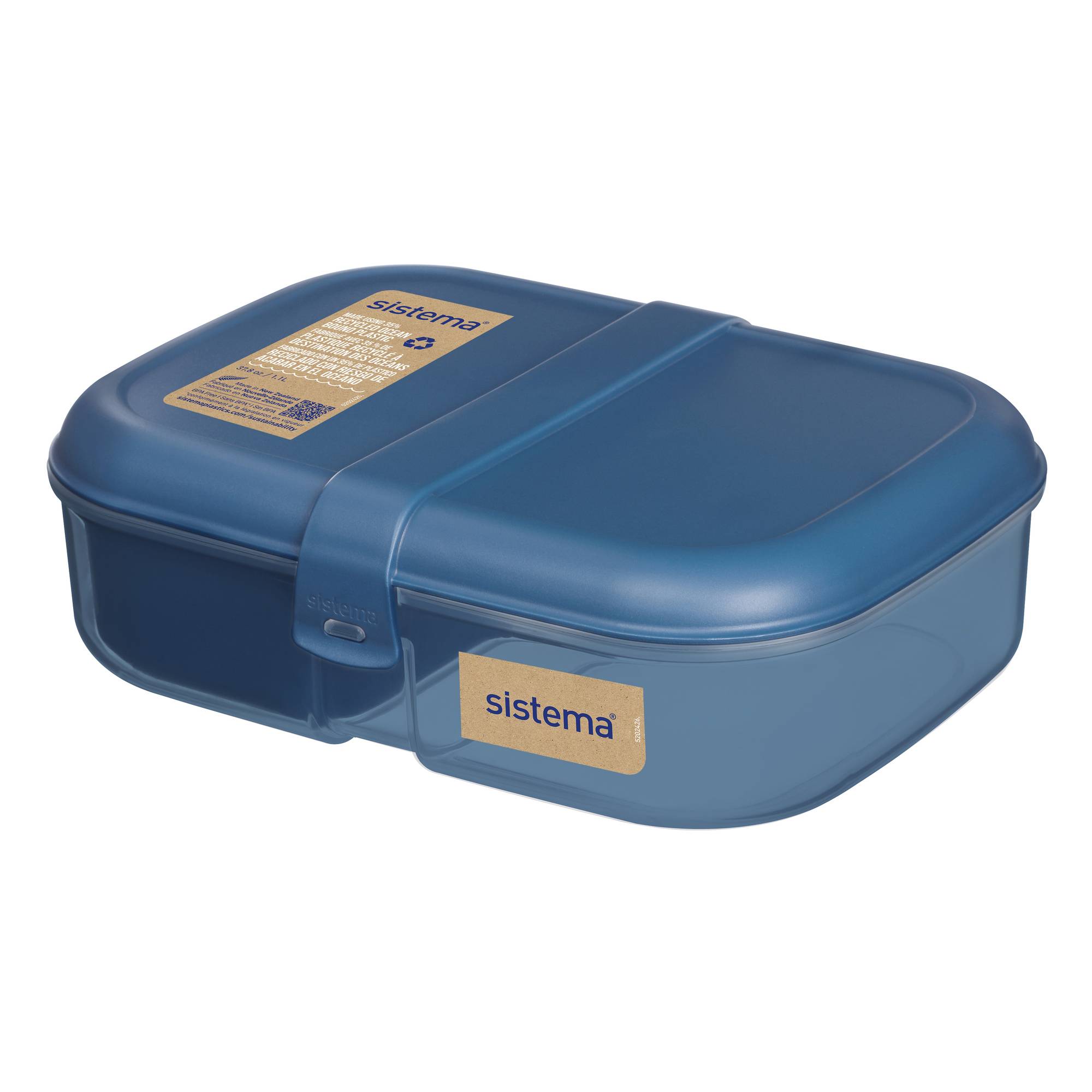 sistema Lunchbox Ribbon Lunch 02167502 RC 1,1l sort