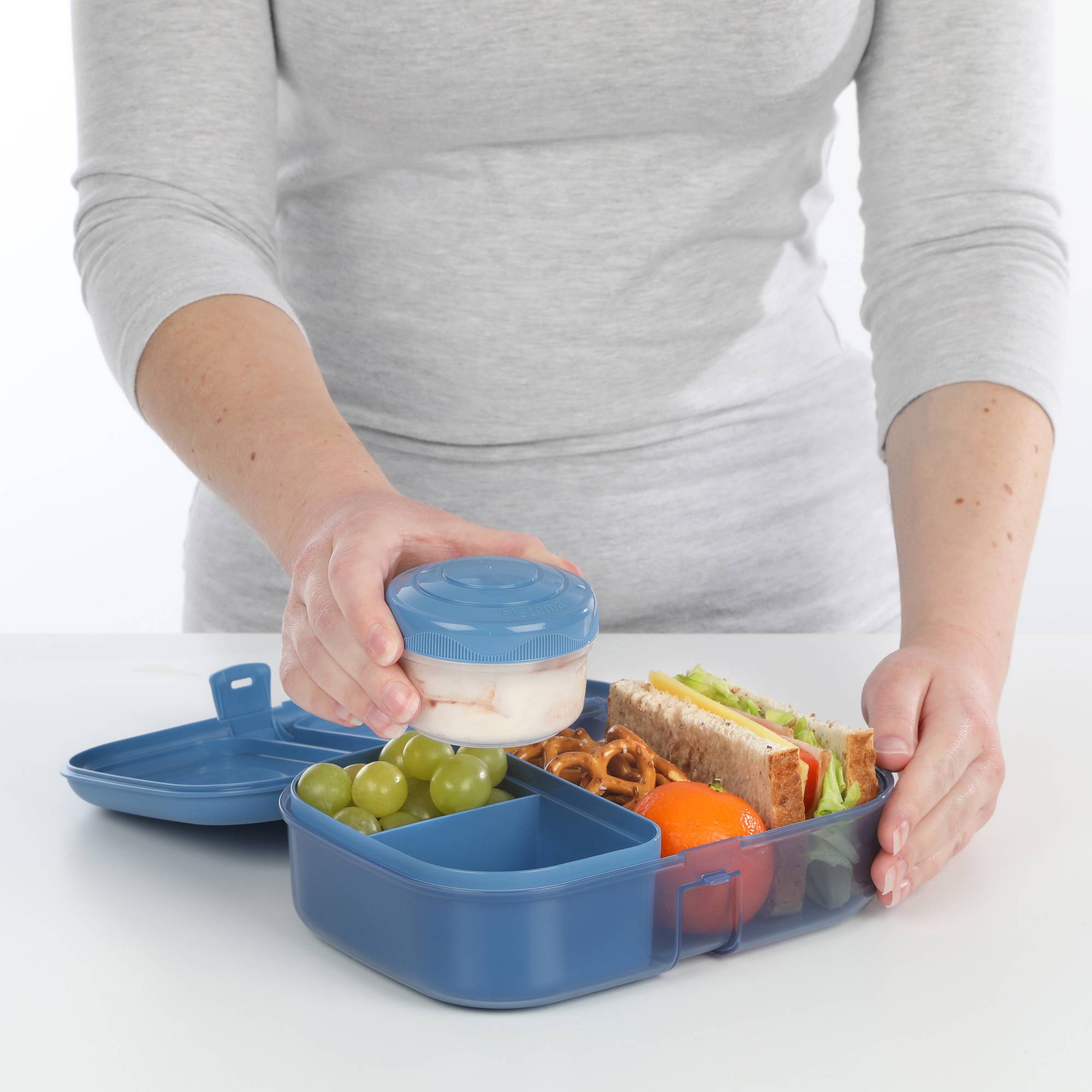 sistema Lunchbox Ribbon Lunch 02167502 RC 1,1l sort