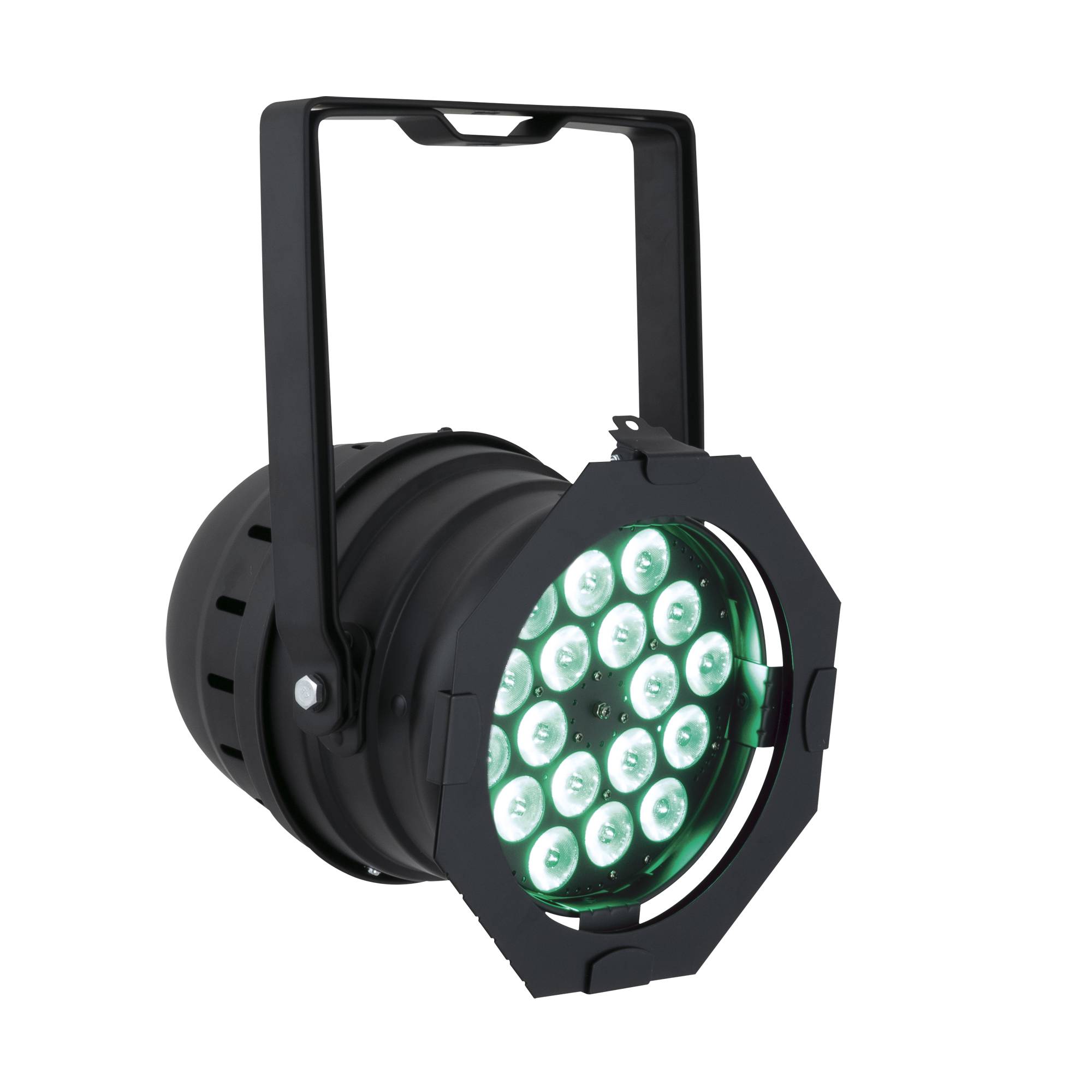 Showtec LED Par 64 Short Q4-18 18x 8 W RGBW LED Parkanne - Schwarz