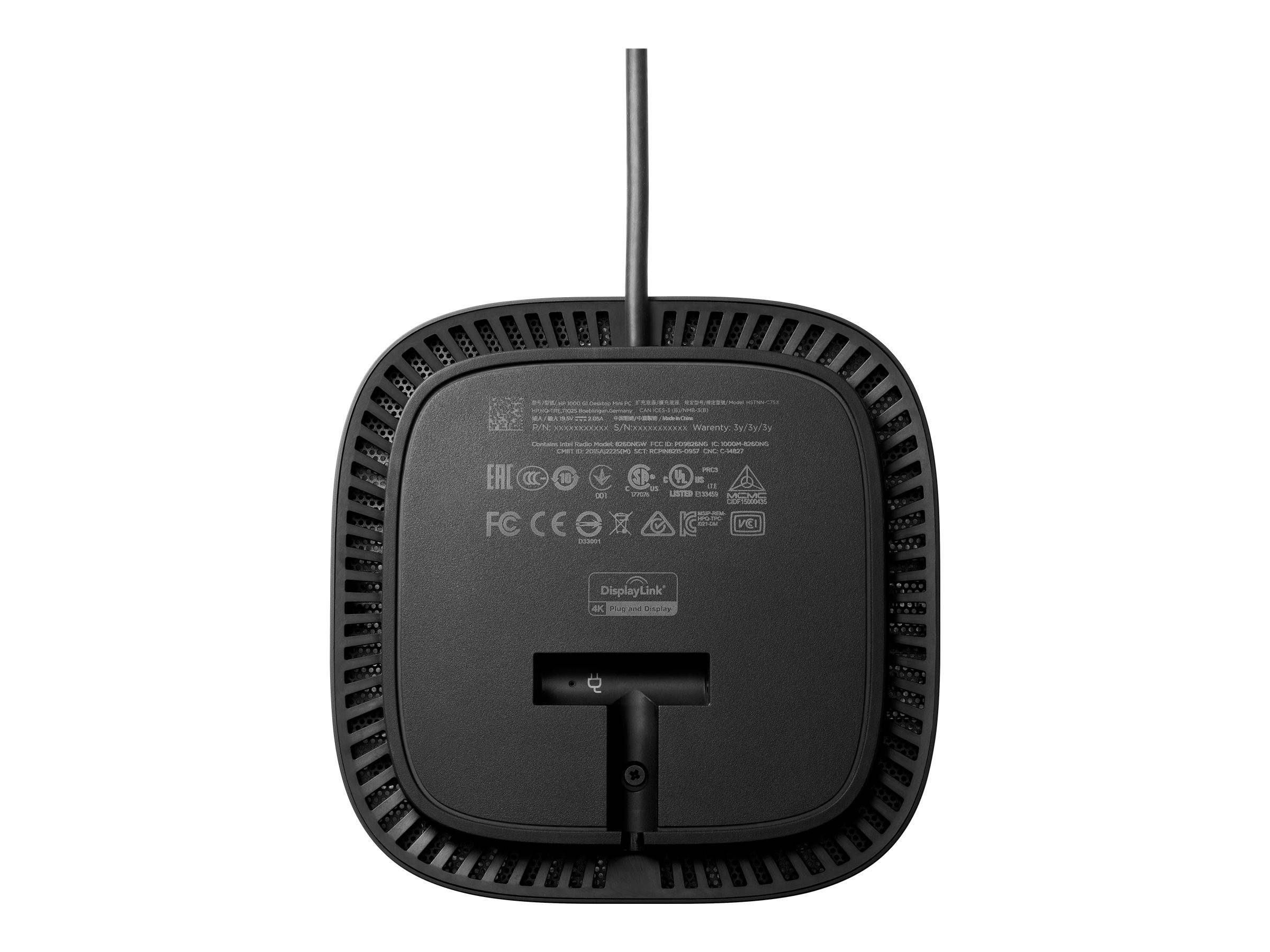 HP USB-C/A Universal Dock G2 - Dockingstation - USB-C - HDMI, 2 x DP - 1GbE - 100 Watt - mit HP 3 years Advanced Exchang