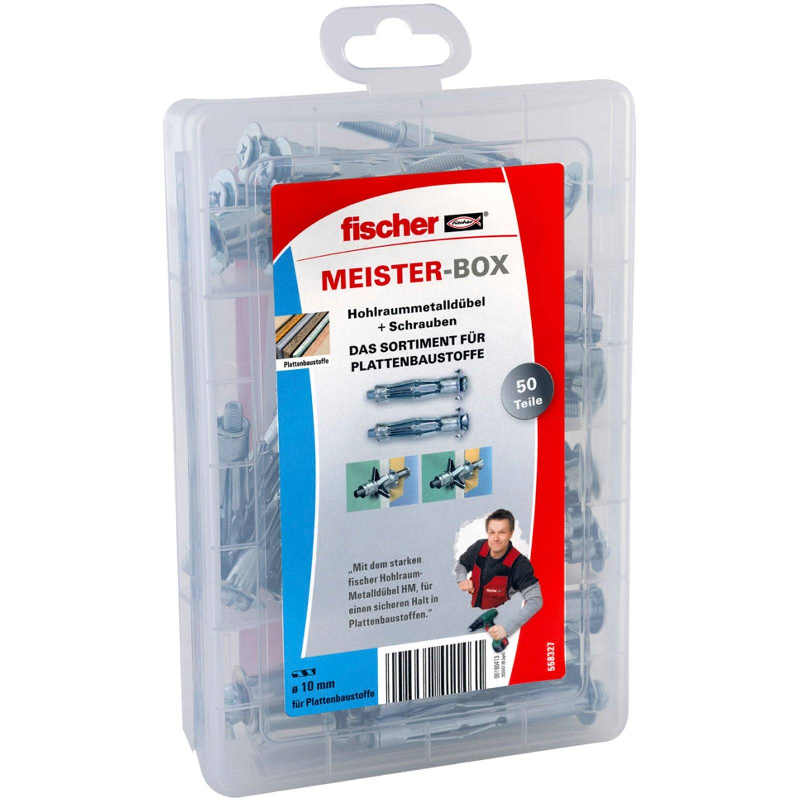 Eine transparente Kunststoffbox mit der Aufschrift 