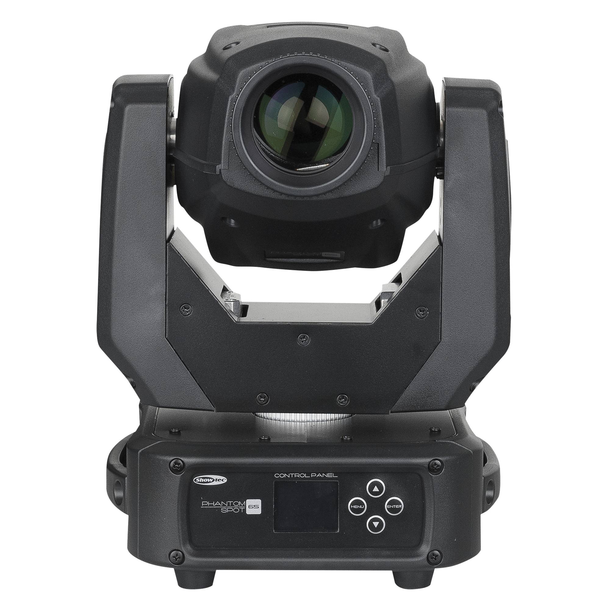 Showtec Phantom 65 Spot Kompakter 65 W LED Spot Moving Head - Schwarz