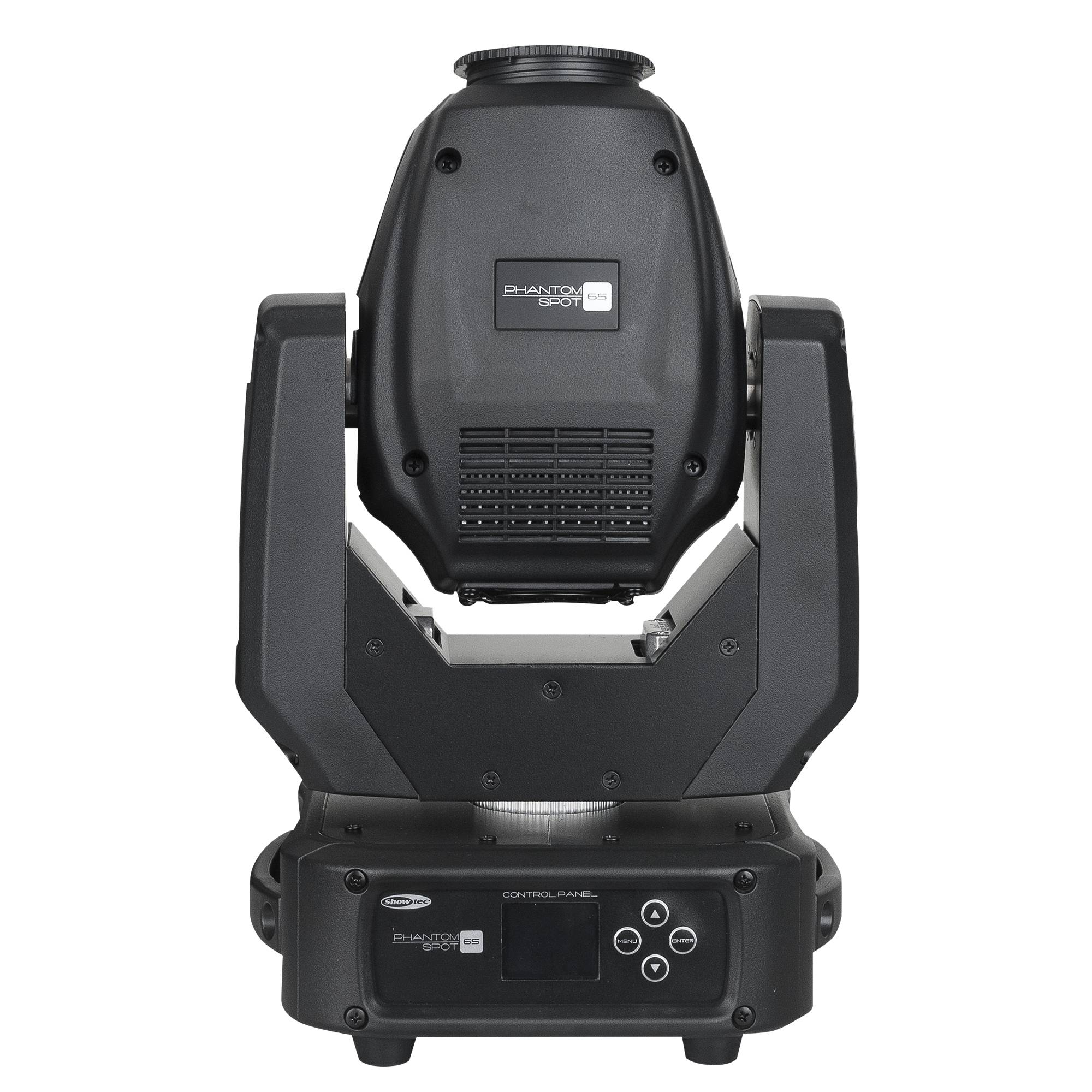 Showtec Phantom 65 Spot Kompakter 65 W LED Spot Moving Head - Schwarz