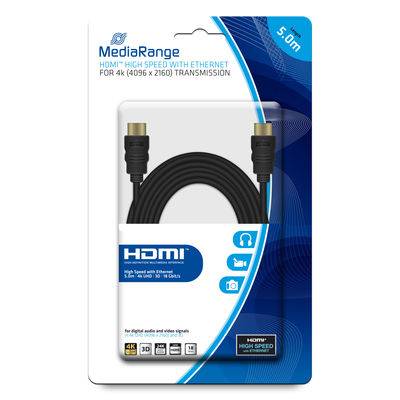 MediaRange - HDMI mit Ethernetkabel - HDMI (S)