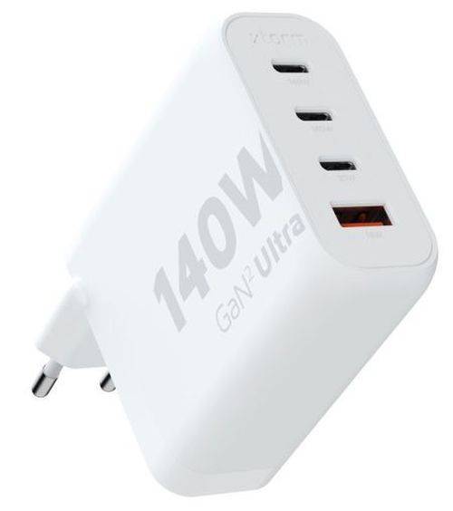 Xtorm GaN Ladegerät XEC140, 140 Watt, weiß, GRS-zertifiziert