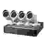 LevelOne DSK-8001 - DVR + Kamera(s) - verkabelt (LAN) - 8 Kanäle - 4 Kamera(s) -