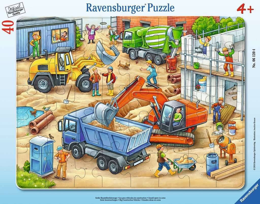 Ravensburger Große Baustellenfahrzeuge (06120)