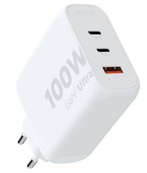 Xtorm GaN Ladegerät XEC100, 100 Watt, weiß, GRS-zertifiziert
