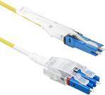 ACT 2 meters Singlemode 9/125 OS2 Polarity Twist uniboot duplex fiber patch cable with CS