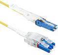 ACT 10 meters Singlemode 9/125 OS2 Polarity Twist uniboot duplex fiber patch cable with CS