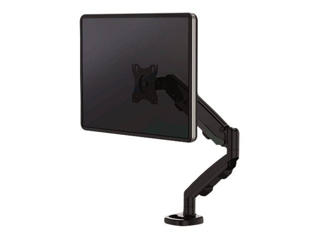 Fellowes - Befestigungskit - einstellbarer Arm - für Monitor - Stahl - Schwarz, RAL 9017 - Bildschirmgröße: 25.4-76.2 cm
