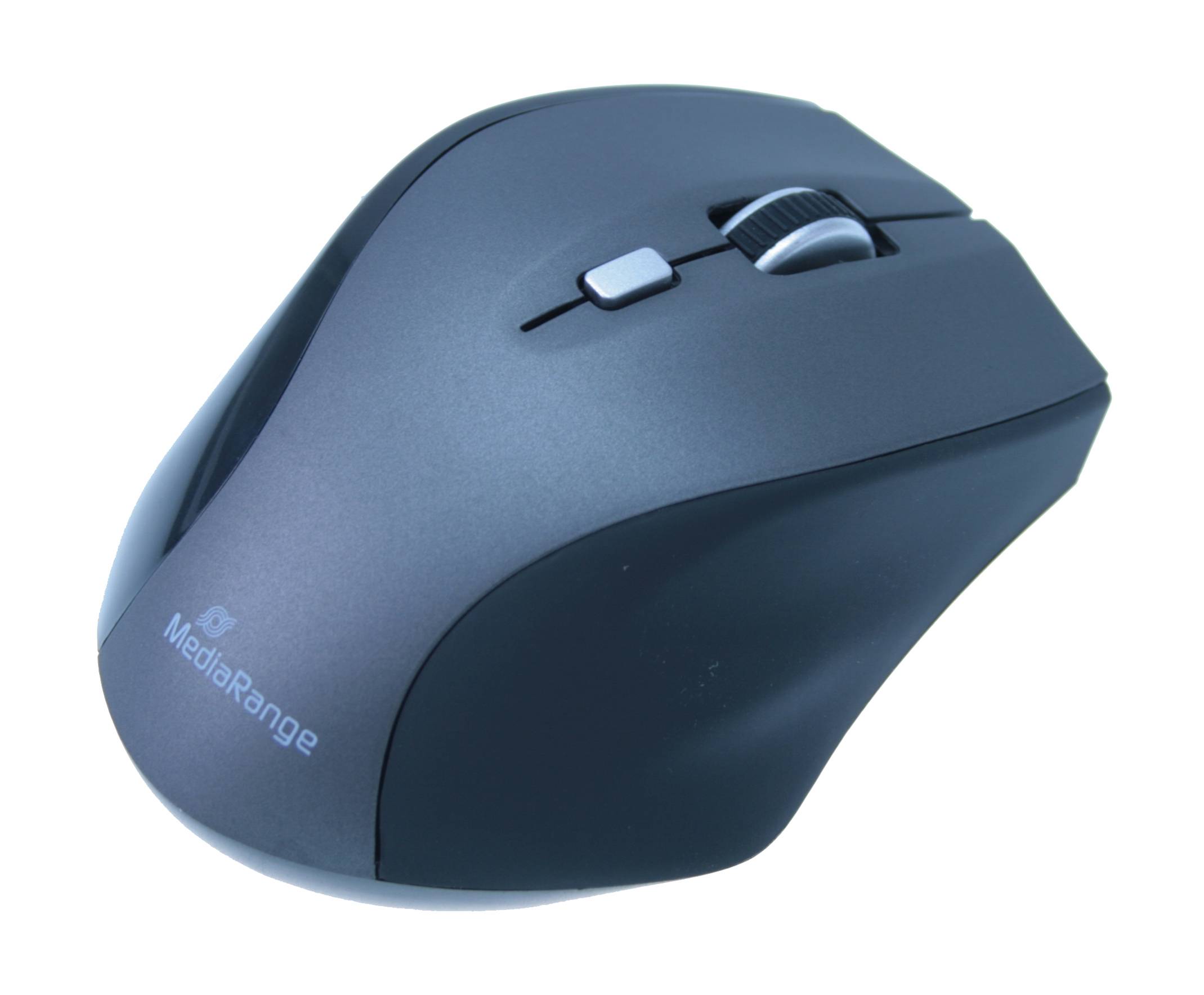 MediaRange - Maus - optisch - 5 Tasten - kabellos - kabelloser Empfänger (USB)
