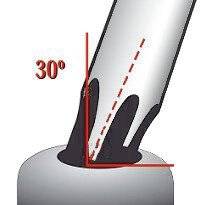 ERGO™ Schraubendreher für TORX®-Schrauben mit Kugelkopf und Gummigriff, T30 x 150 mm