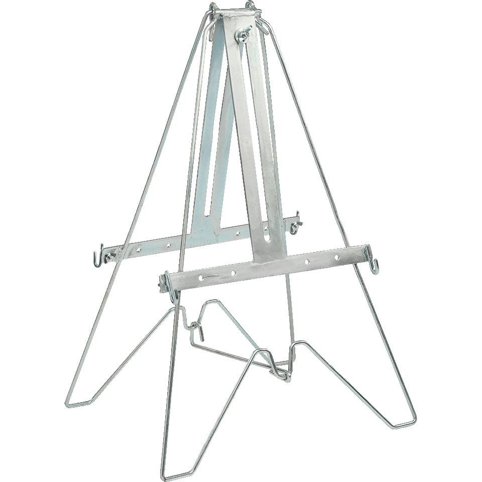 Schilderständer, klein, feuerverzinkter Stahldraht, Höhe 600mm, 1,1kg