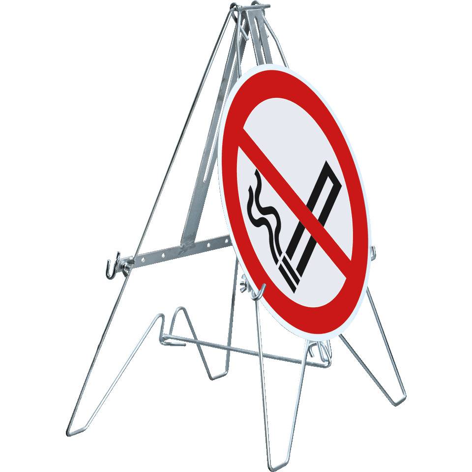 Schilderständer, klein, feuerverzinkter Stahldraht, Höhe 600mm, 1,1kg