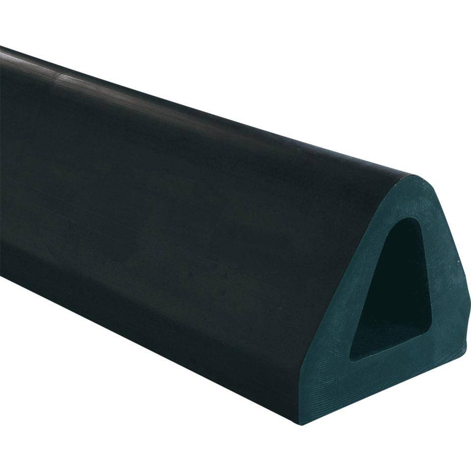 Rammschutzprofil Delta 2, zum Anschrauben mit Durchsteckanker, 80x70mm, 5m/VE