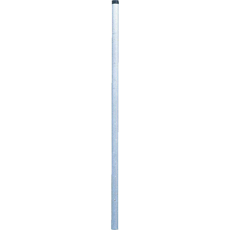 Rohrpfosten zum Einbetonieren, Stahl, Ø 76mm, Länge 3500mm, Wandstärke 2mm