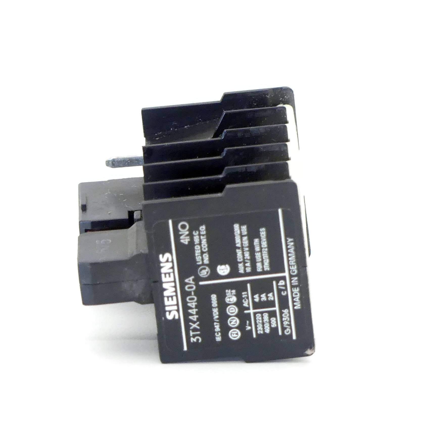 Siemens Hilfsschalterblock (3TX4440-0A)