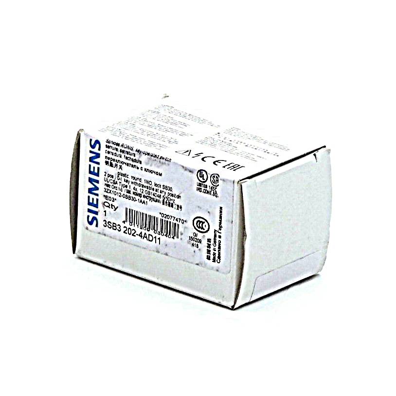 Siemens 2 Stück Schlüsselschalter RONIS (3SB3202-4AD11)