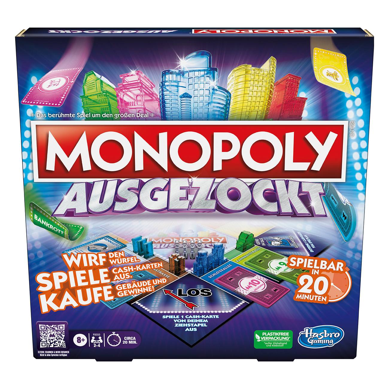 Hasbro Monopoly Ausgezockt Spiel