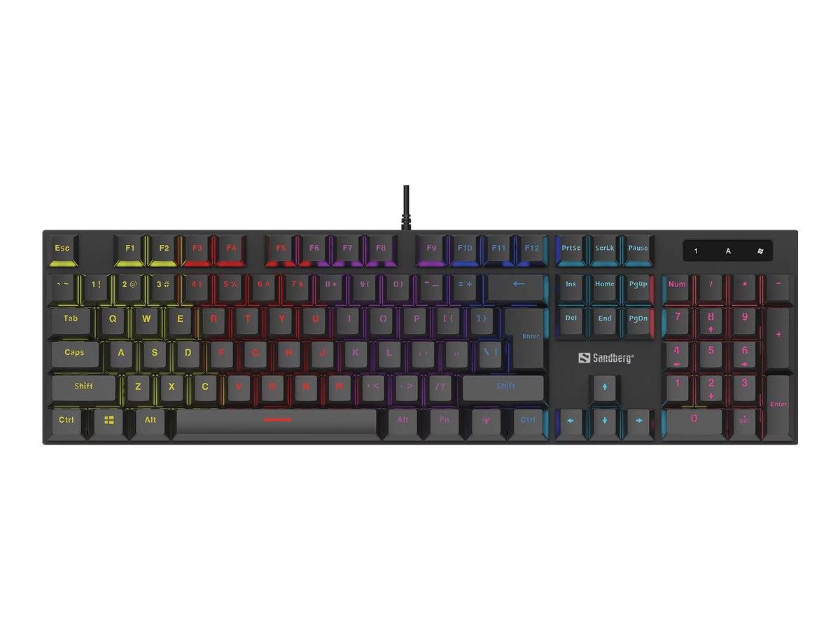 Sandberg - Tastatur - Hintergrundbeleuchtung