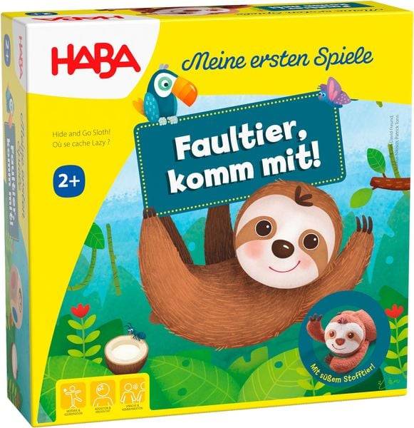 HABA - Meine ersten Spiele - Faultier, komm mit!