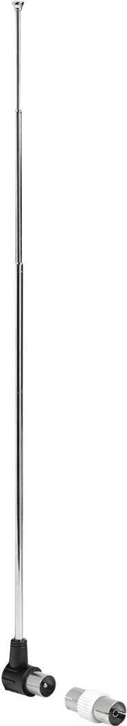 Hama Zimmerantenne Mobile für DAB+ DAB DVB-T2 UKW passiv Teleskop