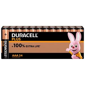 Duracell Batterie Plus AAA Mignon 24er-Pack 00221195