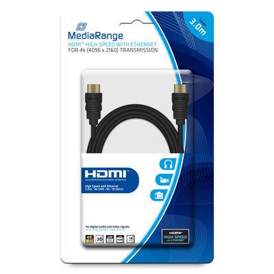 MediaRange - HDMI mit Ethernetkabel - HDMI (S)